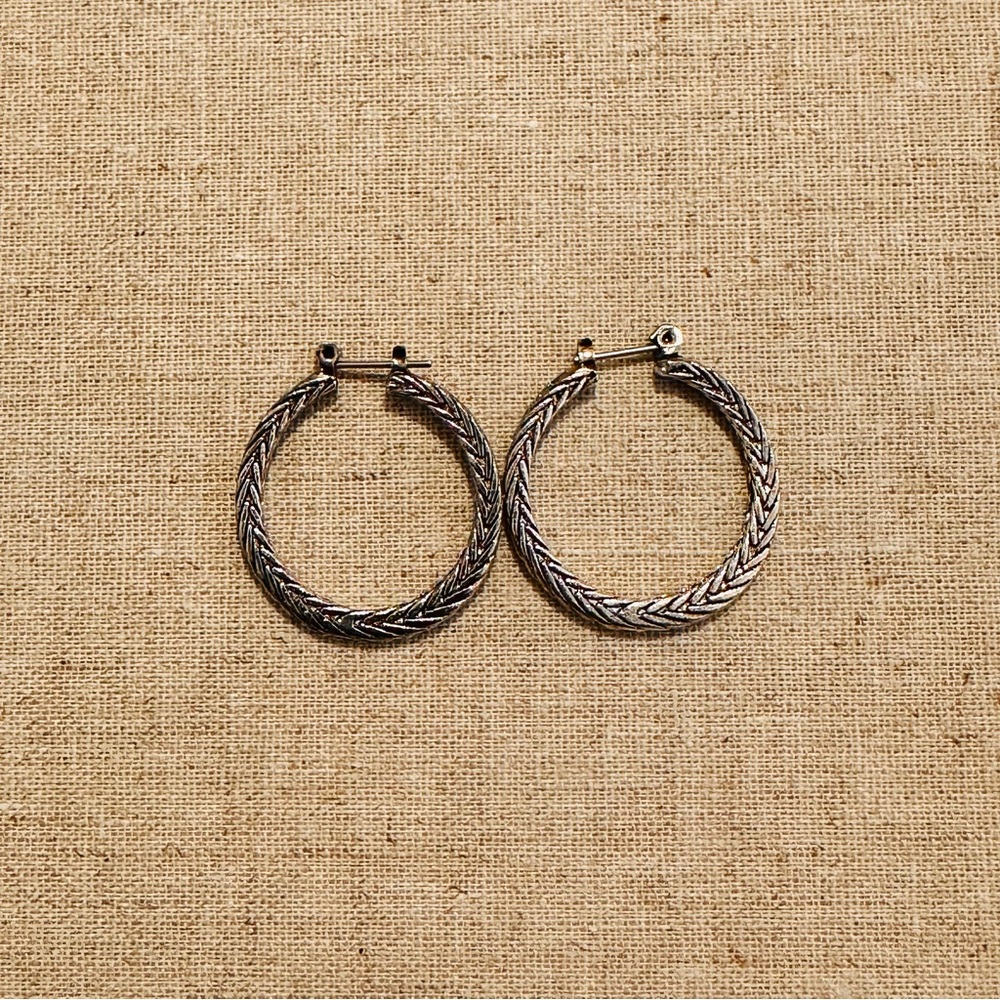 Vintage | Earrings | Silver Hoops